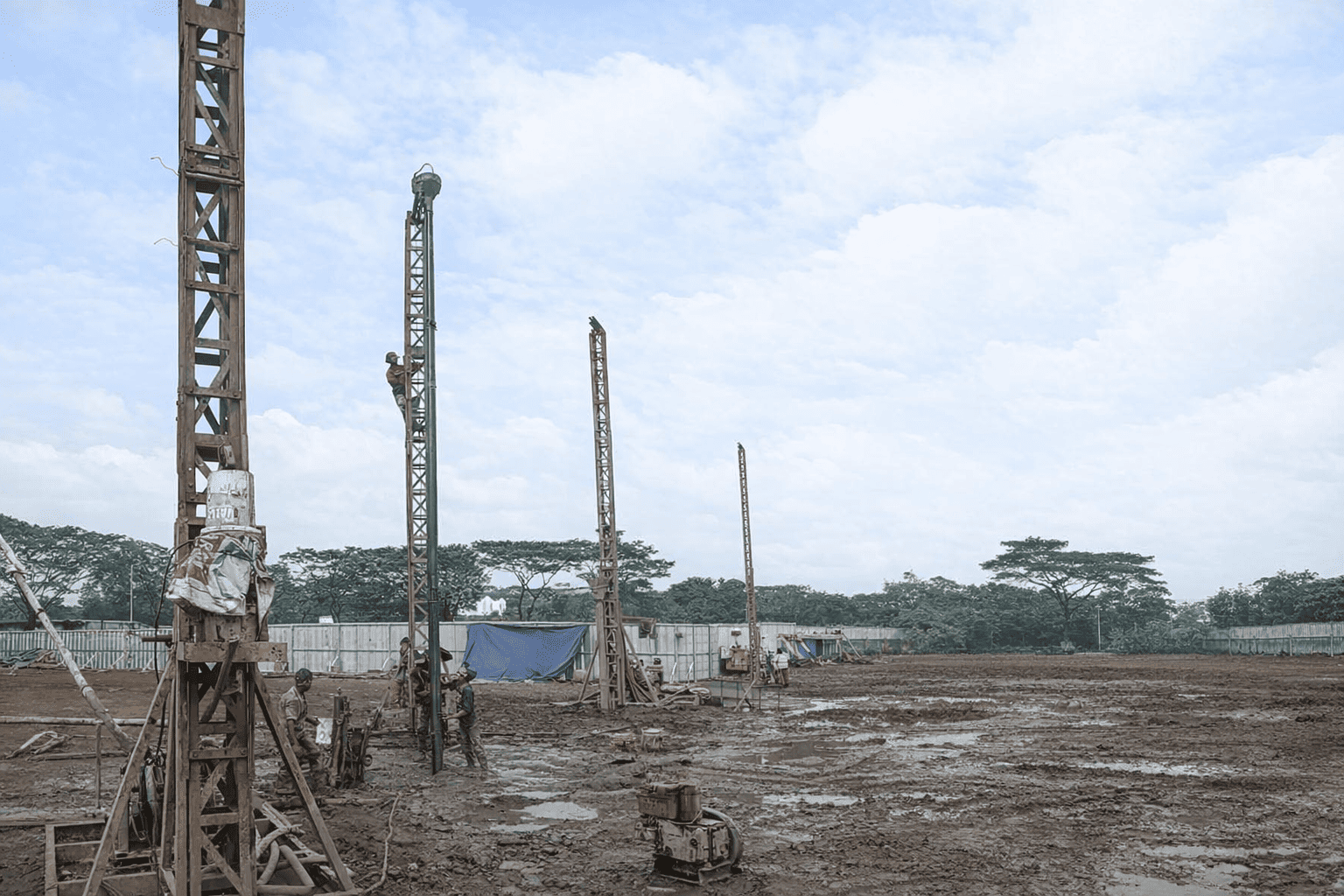 Jasa Bore Pile dan Strauss Pile